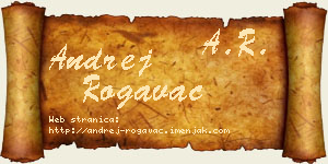 Andrej Rogavac vizit kartica